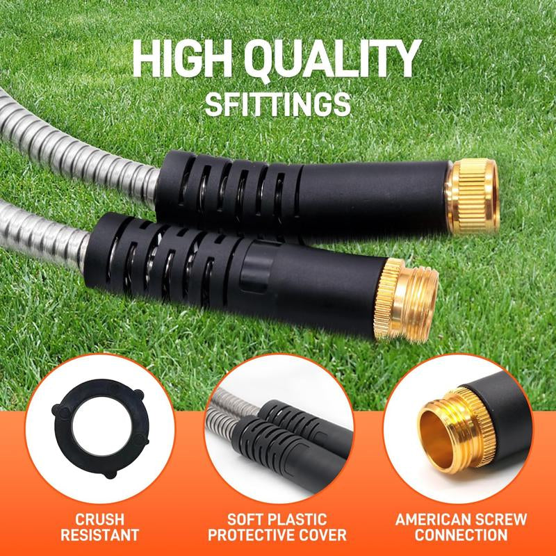 Steel Water Hose 100FT  