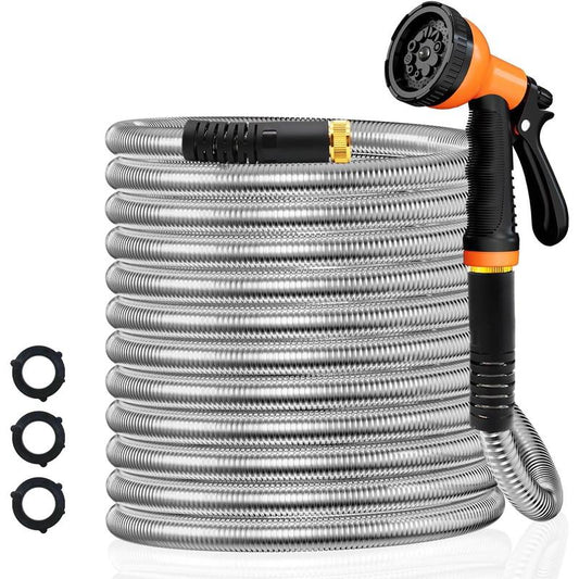 Steel Water Hose 100FT  