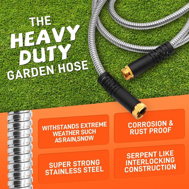 Steel Water Hose 100FT  